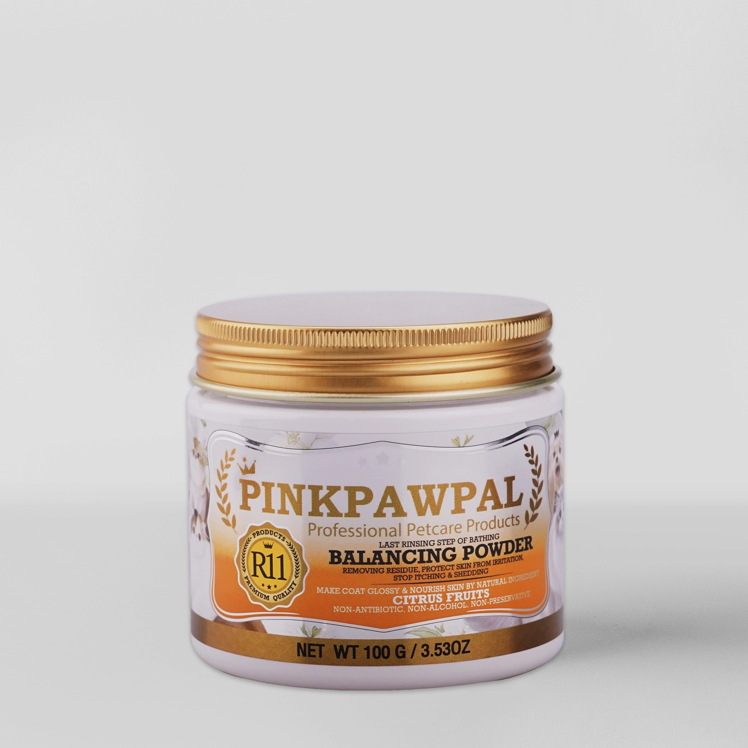 Pinkpawpal Balancing Powder - puder łagodzący po kąpieli 100g