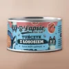 Łapsie filet z tuńczyka w bulionie z łososiem mokra karma dla kota 80g